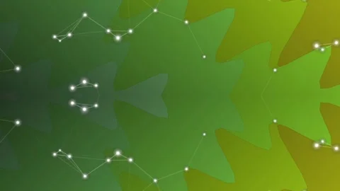 Abstract Green Digital Network Motion Graphics Background Stock Footage 328788270