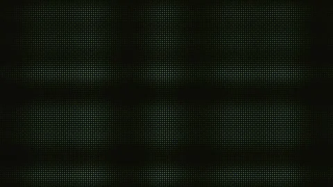 Abstract green dot pattern on black background Stock Footage 327338702