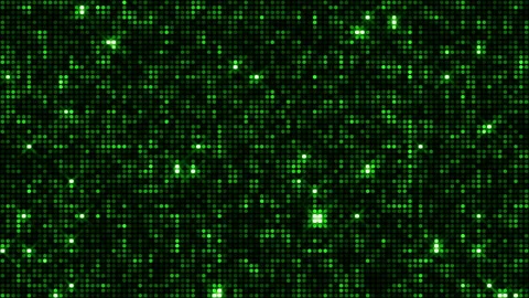 Abstract green dotted background. Luxury glittering halftone video pattern dot Stock Footage 323072259