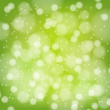 Abstract green effect bokeh background or texture Illustration