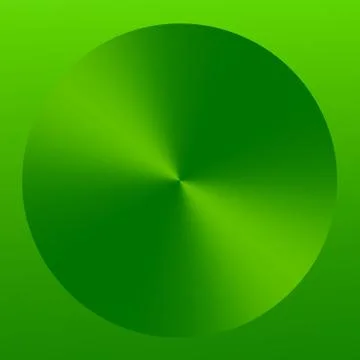 Abstract green elegant technology button icon Stock Illustration