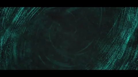 Abstract Green Energy Flow - A Dynamic Visual Symphony. Stock Footage 320464272