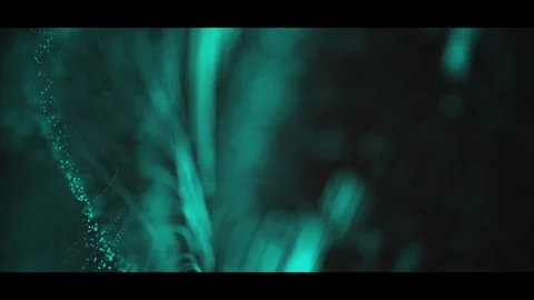 Abstract Green Energy Flow - A Mesmerizing Display of Light and Motion. Stock Footage 320464312