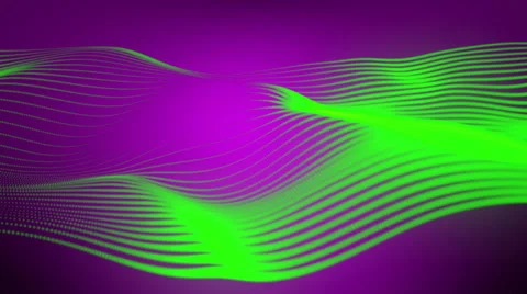 Abstract green energy lines LOOP 스톡 동영상 25845667