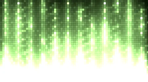 Abstract green equalizer. Stock-Footage 52041267