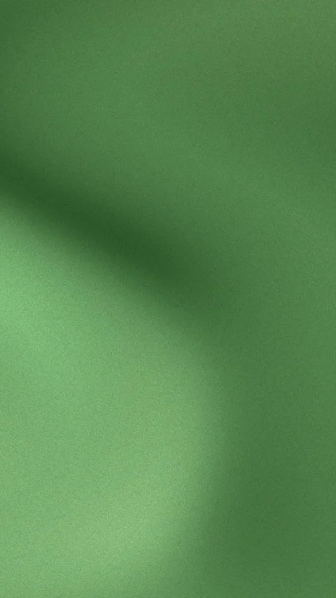 Abstract Green Fabric Texture with Smooth Folds and Soft Light Shadows Stock Footage 338050009