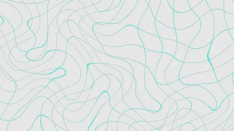 Abstract Green Flow Lines Overlay Transparent Alpha Channel 4K Vidéo 330128107