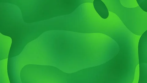 Abstract green flowing shapes gradient animation background loop Stock Footage 292610999