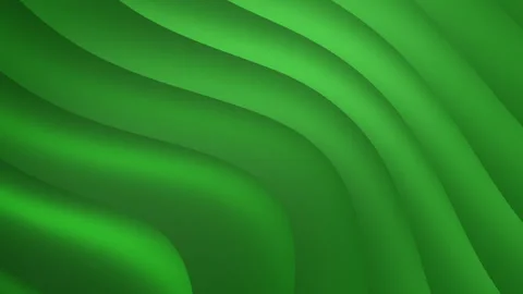 Abstract green flowing wave background, seamless loop Vídeos de archivo 331618617