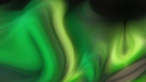 Abstract green flowing waves background with soft light effects Stock Footage 336065020