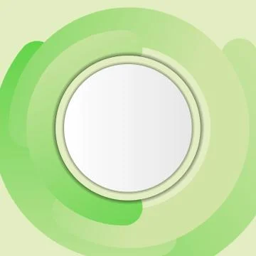 Abstract green fluid background with circle. modern fluid design green color Stock Illustration