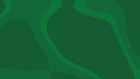 Abstract Green Fluid Patterns Displaying Various Shades and Curves Stock Footage 294282703