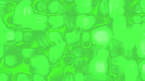 Abstract green fluid shapes form a seamless pattern. Stock Footage 302234926