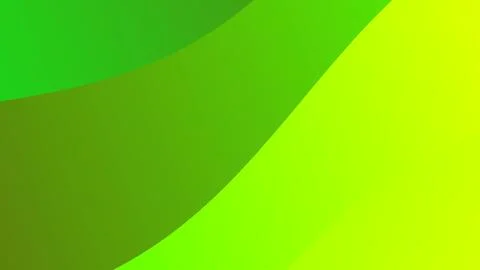 Abstract Green Fluid Wavy Gradient Background Stock Illustration