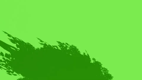 Abstract Green Fractal Pattern Motion Background Stock Footage 330920278