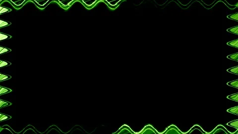 Abstract Green Frame Video stock 284391862