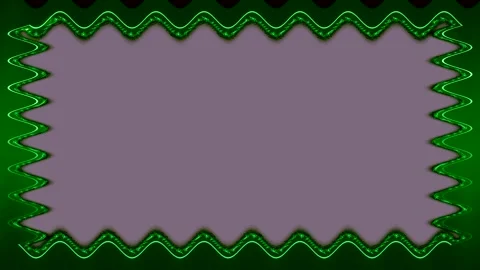 Abstract Green Frame Stock Footage 284393860