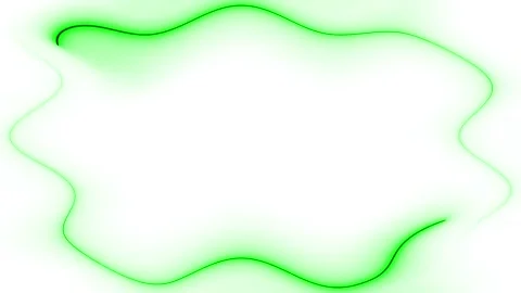 Abstract Green Frame Stock Footage 284401029