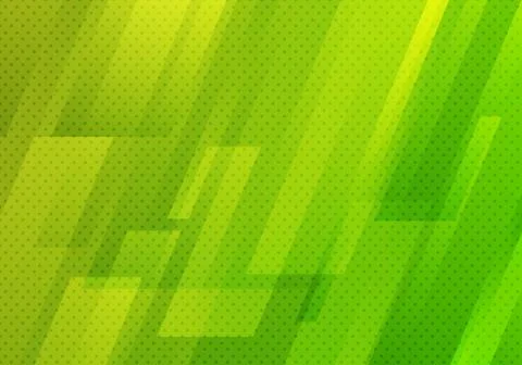 Abstract green geometric diagonal with dots pattern texture background modern Stock Illustration