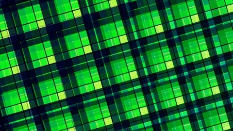 Abstract Green Geometric Grid Motion Graphics Background Vídeo Stock 330846905