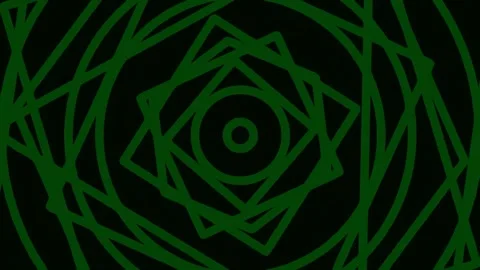 Abstract green geometric line pattern animation background for modern desig.. Stock Footage 342204354