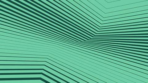 Abstract green geometric lines pattern 스톡 일러스트