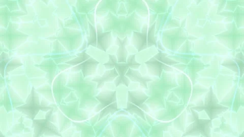 Abstract Green Geometric Pattern Animation Loop. 库存影片 329681104