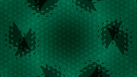 Abstract green geometric pattern background for modern design elements Video stock 339494744
