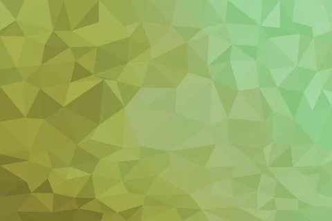 Abstract green geometric pattern background with polygons 库存插图