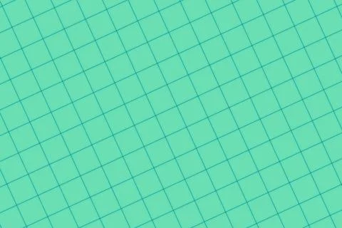 Abstract green geometric pattern with curved lines and squares Stock Illustration