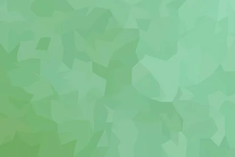 Abstract green geometric pattern with polygon shapes background Stock Photos