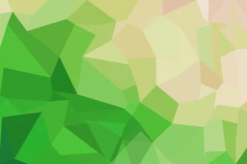 Abstract green geometric pattern with polygon shapes Stock Photos