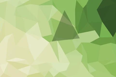 Abstract green geometric pattern with polygon shapes Stock Photos