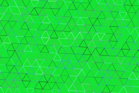 Abstract green geometric pattern with triangles and lines Stock Photos