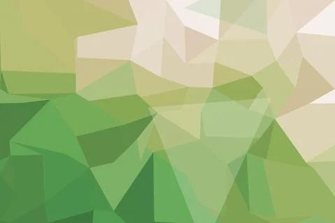 Abstract green geometric pattern with triangles and polygons Stock Photos