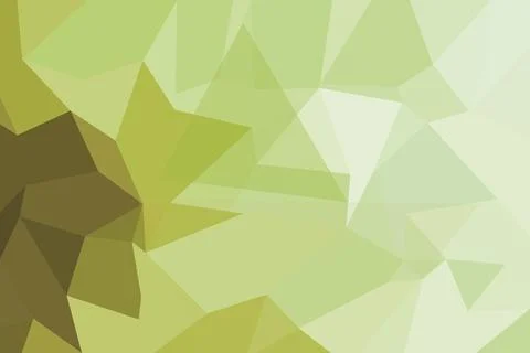 Abstract green geometric pattern with triangles and polygons Stock Photos
