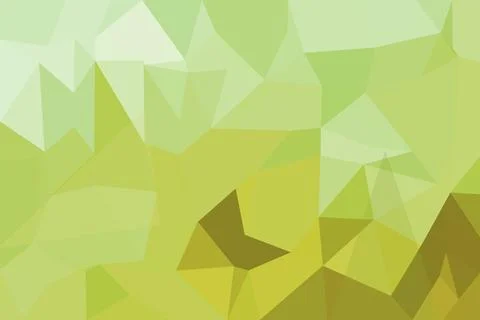Abstract green geometric pattern with triangles and polygons Stock Photos