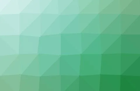 Abstract green geometric polygon background Stock Illustration