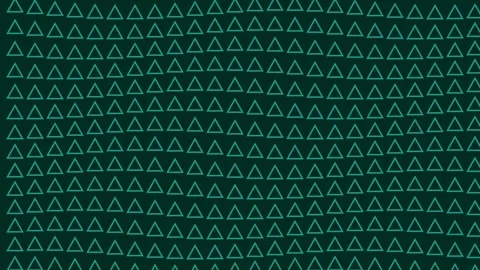 Abstract Green Geometric Seamless Pattern Background for Technology and Desig Stock Footage 343631695