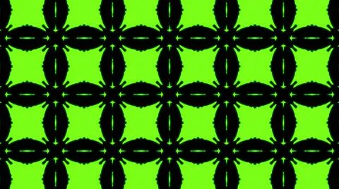 Abstract green geometric seamless pattern background. Abstract Stripes Kaleid 스톡 일러스트