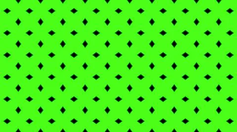 Abstract green geometric seamless pattern background. Psychedelic Colorful Ka Stock Illustration