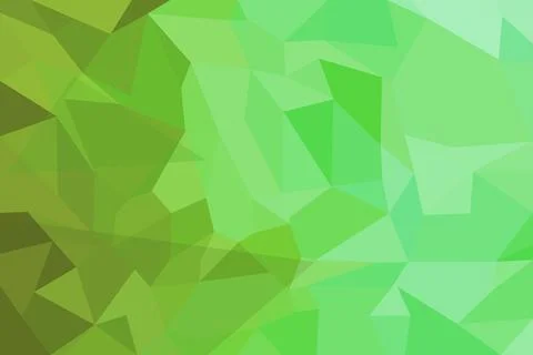 Abstract green geometric shape pattern background Stock Photos