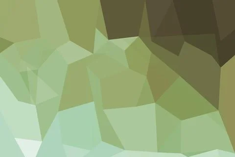 Abstract green geometric shapes pattern with polygon design 库存插图