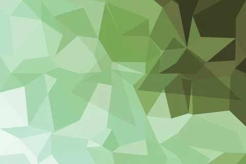 Abstract green geometric shapes pattern for design Stock Photos