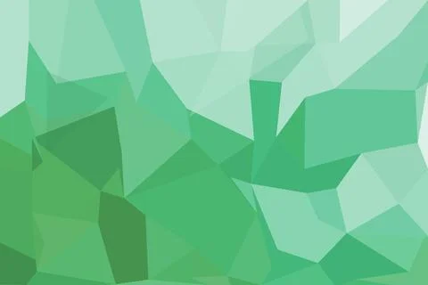 Abstract green geometric shapes pattern for background Stock Photos