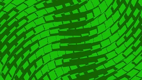 Abstract green geometric square pattern background Stock Illustration