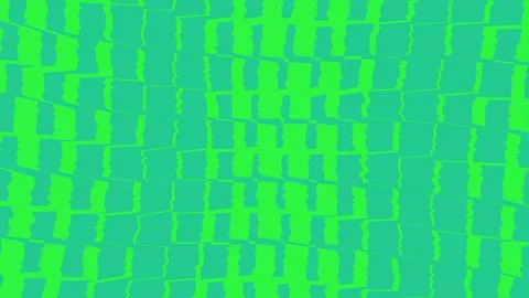 Abstract green geometric squares pattern background Stock Illustration