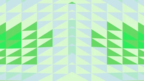 Abstract Green Geometric Triangle Motion Graphics Background 스톡 동영상 330096114