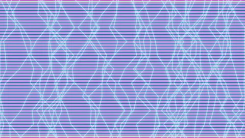 Abstract green geometric wave pattern for modern background display loop Stock Footage 336228420