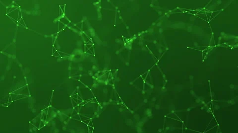 Abstract green geometry background Stock Footage 66573333